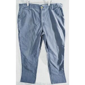 Carhartt 383-20 Lightweight Duck Carpenter Pants 40x36 Triple Stitched Dungaree